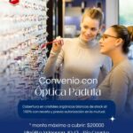 Renovamos convenio con Óptica Padula