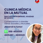 NUEVOS SERVICIOS EN LA MUTUAL: CLÍNICA MÉDICA